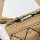 CHANEL Wild Stitch Tote Tas Leer Beige CC Auth 180632-9