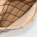 CHANEL Wild Stitch Tote Tas Leer Beige CC Auth 180632-25