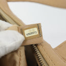 CHANEL Wild Stitch Tote Tas Leer Beige CC Auth 180632-12