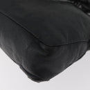 BALENCIAGA The First Hand Bag Leather 2way Black 103208 Auth 180633SAM-15