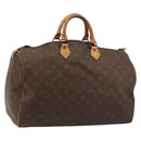 LOUIS VUITTON Monogram Speedy 40 Hand Bag Vintage M41522 LV Auth 180647-1