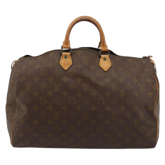LOUIS VUITTON Monogram Speedy 40 Hand Bag Vintage M41522 LV Auth 180647