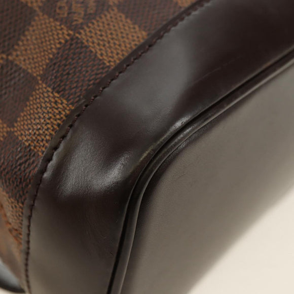 LOUIS VUITTON Damier Ebene Soho Rugzak N51132 LV Auth 180650SAV