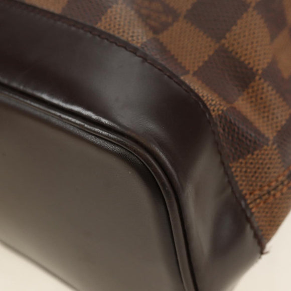 LOUIS VUITTON Damier Ebene Soho Rugzak N51132 LV Auth 180650SAV