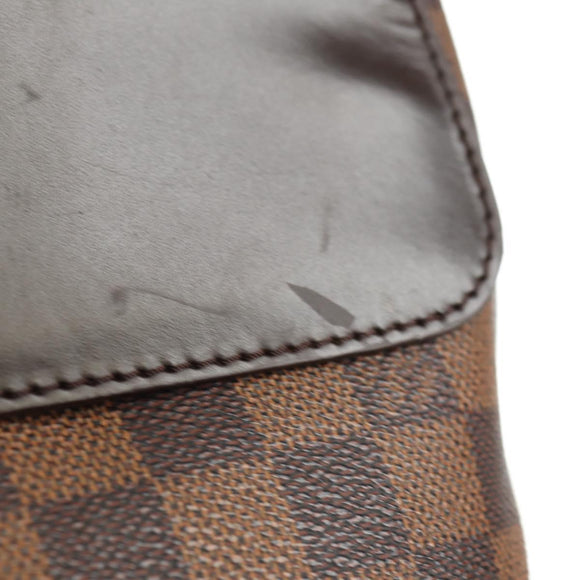 LOUIS VUITTON Damier Ebene Soho Rugzak N51132 LV Auth 180650SAV