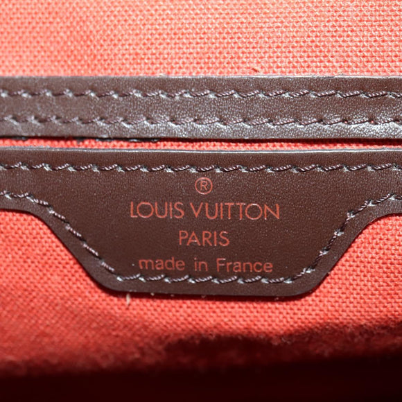 LOUIS VUITTON Damier Ebene Soho Rugzak N51132 LV Auth 180650SAV