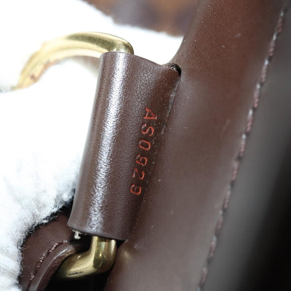 LOUIS VUITTON Damier Ebene Soho Rugzak N51132 LV Auth 180650SAV