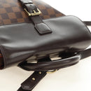 LOUIS VUITTON Damier Ebene Soho Rugzak N51132 LV Auth 180650SAV-14