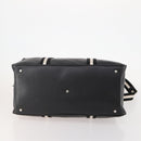 BALLY Boston Bag Leather 2way Black Auth 180652A-5