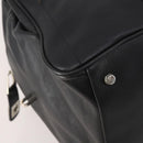 BALLY Boston Bag Leather 2way Black Auth 180652A-15