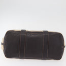 HERMES Tower Ash Garden Party MM Handtas Canvas Beige Zilver Auth 180653-6