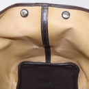 HERMES Tower Ash Garden Party MM Handtas Canvas Beige Zilver Auth 180653-18