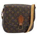 LOUIS VUITTON Monogram Saint Cloud GM Shoulder Bag M51242 LV Auth 180654-1