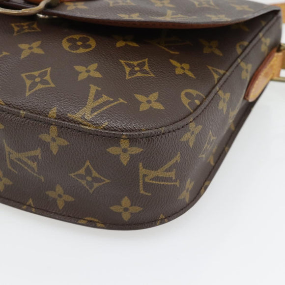 LOUIS VUITTON Monogram Saint Cloud GM Shoulder Bag M51242 LV Auth 180654