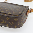 LOUIS VUITTON Monogram Saint Cloud GM Shoulder Bag M51242 LV Auth 180654-16