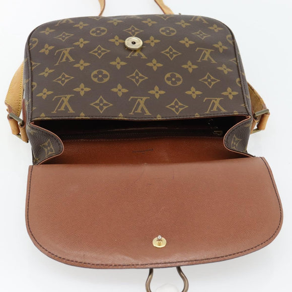 LOUIS VUITTON Monogram Saint Cloud GM Shoulder Bag M51242 LV Auth 180654