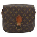 LOUIS VUITTON Monogram Saint Cloud GM Shoulder Bag M51242 LV Auth 180654-13