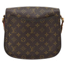LOUIS VUITTON Monogram Saint Cloud GM Shoulder Bag M51242 LV Auth 180654-2