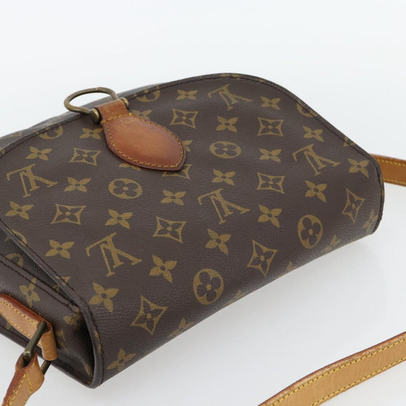 LOUIS VUITTON Monogram Saint Cloud GM Shoulder Bag M51242 LV Auth 180654