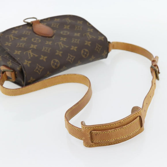 LOUIS VUITTON Monogram Saint Cloud GM Shoulder Bag M51242 LV Auth 180654