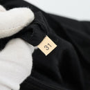 PRADA Rugzak Nylon Zwart Zilver Auth 180665A-12