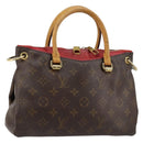 LOUIS VUITTON Monogram Palas BB Handtasche 2way Slys M41241 LV Auth 180676-1