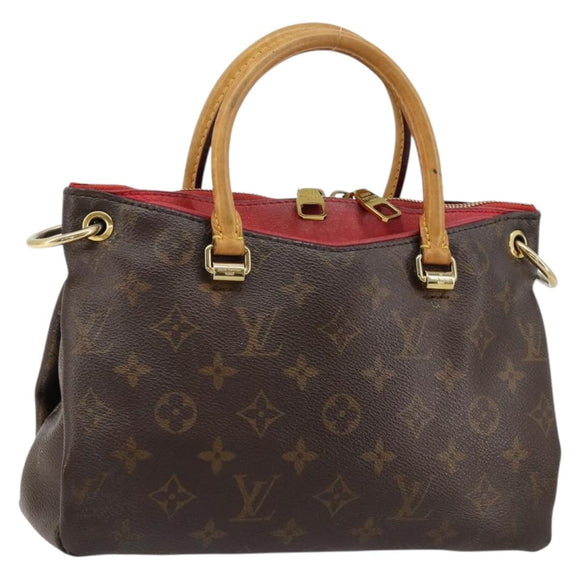LOUIS VUITTON Monogram Palas BB Handtasche 2way Slys M41241 LV Auth 180676