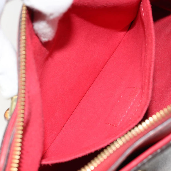 LOUIS VUITTON Monogram Palas BB Handtasche 2way Slys M41241 LV Auth 180676