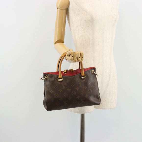 LOUIS VUITTON Monogram Palas BB Handtasche 2way Slys M41241 LV Auth 180676