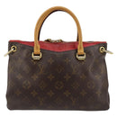 LOUIS VUITTON Monogram Palas BB Handtasche 2way Slys M41241 LV Auth 180676-2