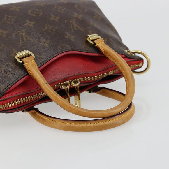 LOUIS VUITTON Monogram Palas BB Handtasche 2way Slys M41241 LV Auth 180676