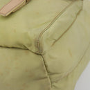 PRADA Rugzak Nylon Groen Zilver Auth 180684-16