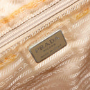 PRADA Rugzak Nylon Groen Zilver Auth 180684-10