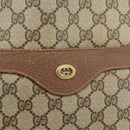 GUCCI GG Supreme Web Sherry Line Tote Bag PVC Beige Red 40 02 003 Auth 180686-14