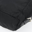 PRADA Rucksack Nylon Schwarz Silber Authentisch 180688A-15