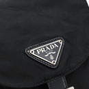 PRADA Rucksack Nylon Schwarz Silber Authentisch 180688A-17