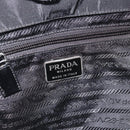 PRADA Rucksack Nylon Schwarz Silber Authentisch 180688A-18
