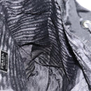 PRADA Rucksack Nylon Schwarz Silber Authentisch 180688A-19