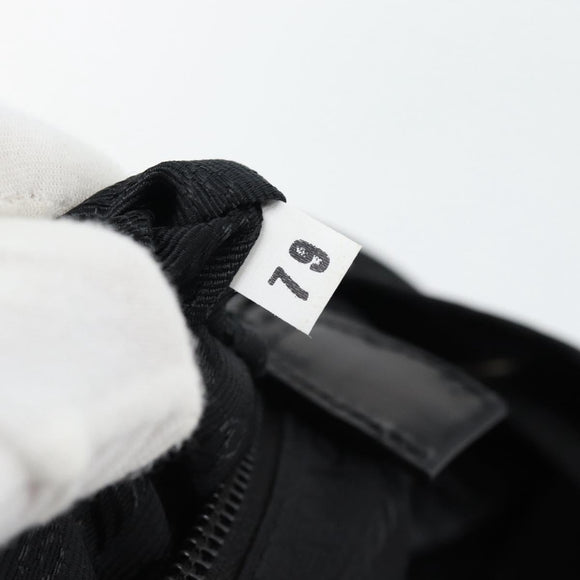 PRADA Rucksack Nylon Schwarz Silber Authentisch 180688A