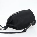 PRADA Rucksack Nylon Schwarz Silber Authentisch 180688A-3