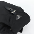 PRADA Rucksack Nylon Schwarz Silber Authentisch 180688A-6