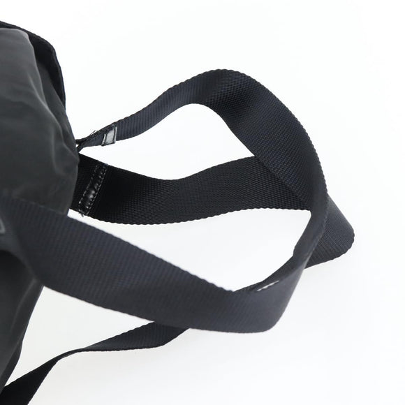 PRADA Rucksack Nylon Schwarz Silber Authentisch 180688A