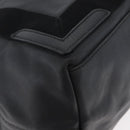 BALENCIAGA Navy Kabas S Tote Bag Leather Black Silver 339933 Auth 180690-9