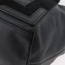 BALENCIAGA Navy Kabas S Tote Bag Leather Black Silver 339933 Auth 180690-14