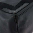 BALENCIAGA Navy Kabas S Tote Bag Leather Black Silver 339933 Auth 180690-15