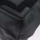 BALENCIAGA Navy Kabas S Tote Bag Leather Black Silver 339933 Auth 180690-16