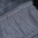 BALENCIAGA Navy Kabas S Tote Bag Leather Black Silver 339933 Auth 180690-11