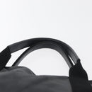 BALENCIAGA Navy Kabas S Tote Bag Leather Black Silver 339933 Auth 180690-8