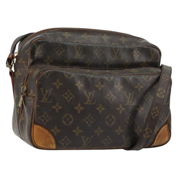 LOUIS VUITTON Monogram Nile Shoulder Bag M45244 LV Auth 180701