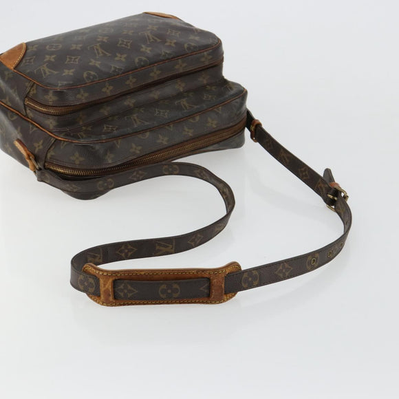 LOUIS VUITTON Monogram Nile Shoulder Bag M45244 LV Auth 180701